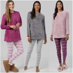 WOMEN'S 2PC PLUSH SLEEP SET